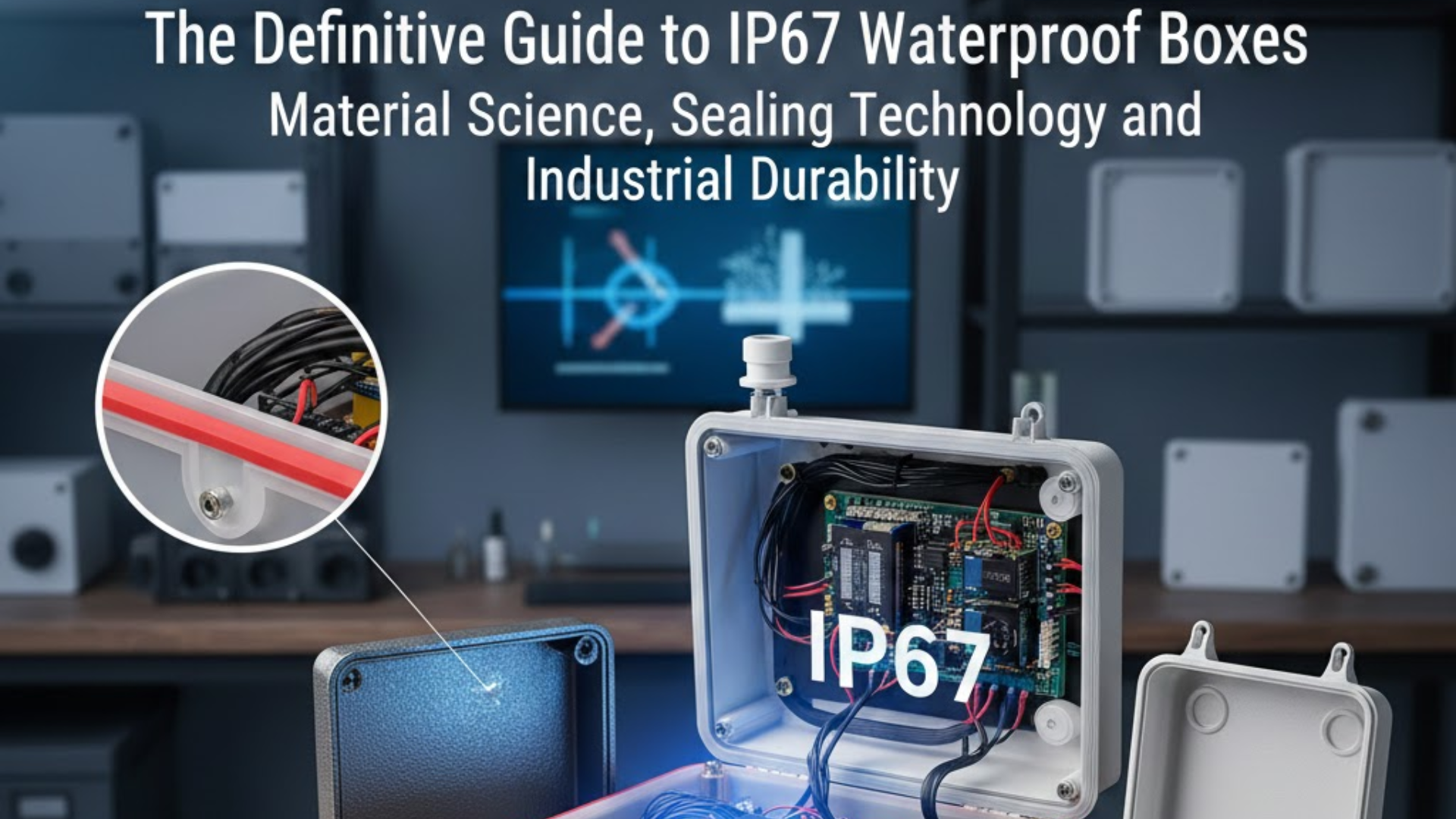 The Definitive Guide to IP67 Waterproof Boxes: Material Science, Sealing Technology, and Industrial Durability