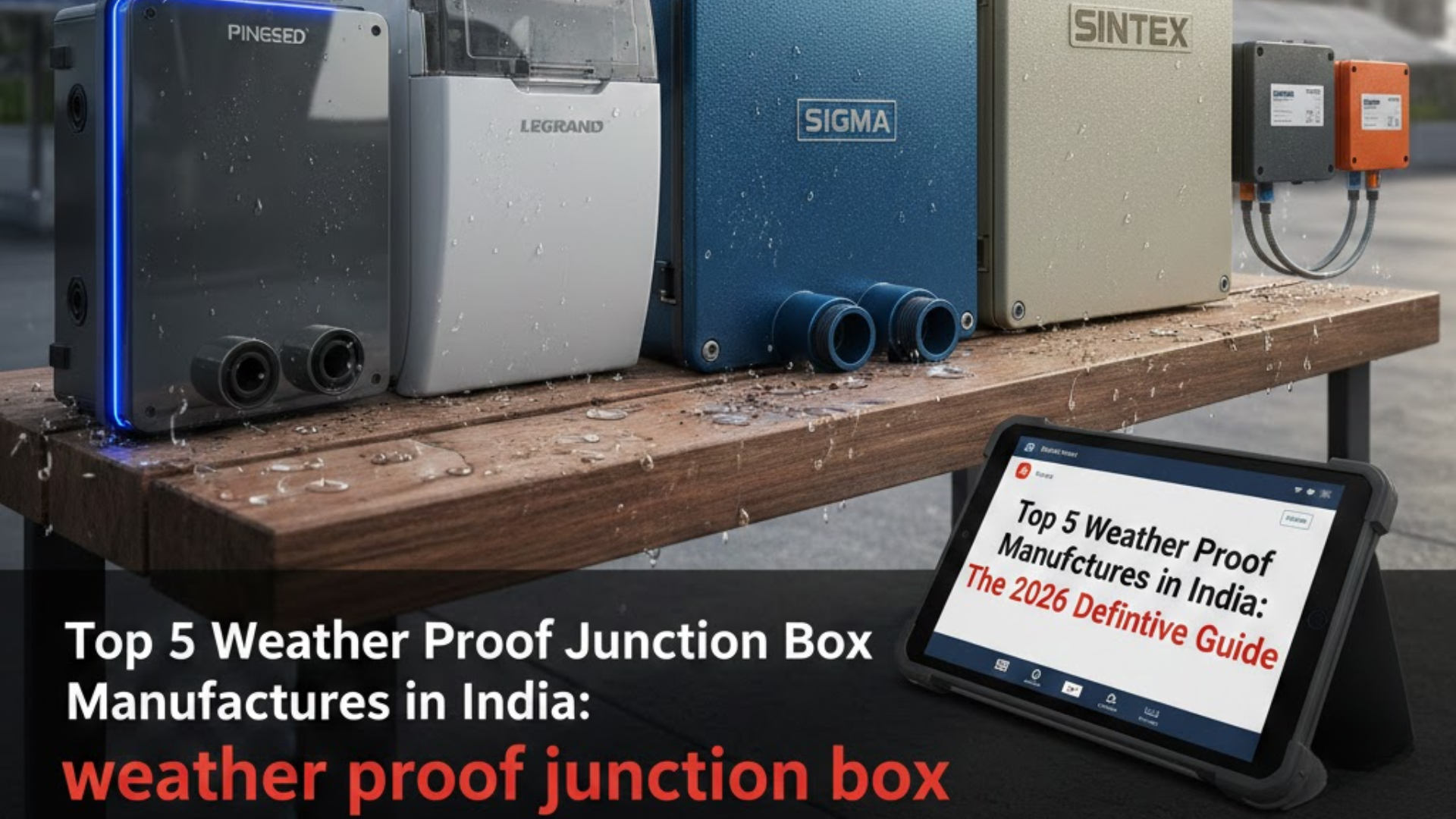 Top 5 Weather Proof Junction Box Manufacturers in India: The 2026 Definitive Guide