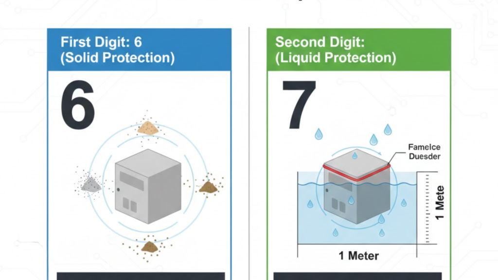 Deconstructing the IP67 Waterproof Box Rating: A Technical Deep Dive