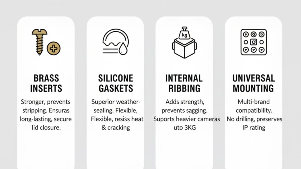 Key Features to Look for in a Premium CCTV Junction Box Manufacturer in India