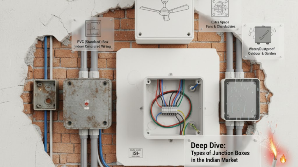 Deep Dive: Types of Junction Boxes in the Indian Market
