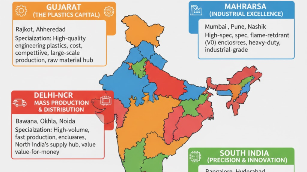 Top Manufacturing Hubs in India (Regional Analysis)