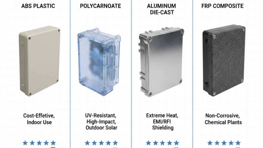 Material Science: Choosing the Right Shield from a Trusted Junction Box Manufacturer in Ahmedabad
