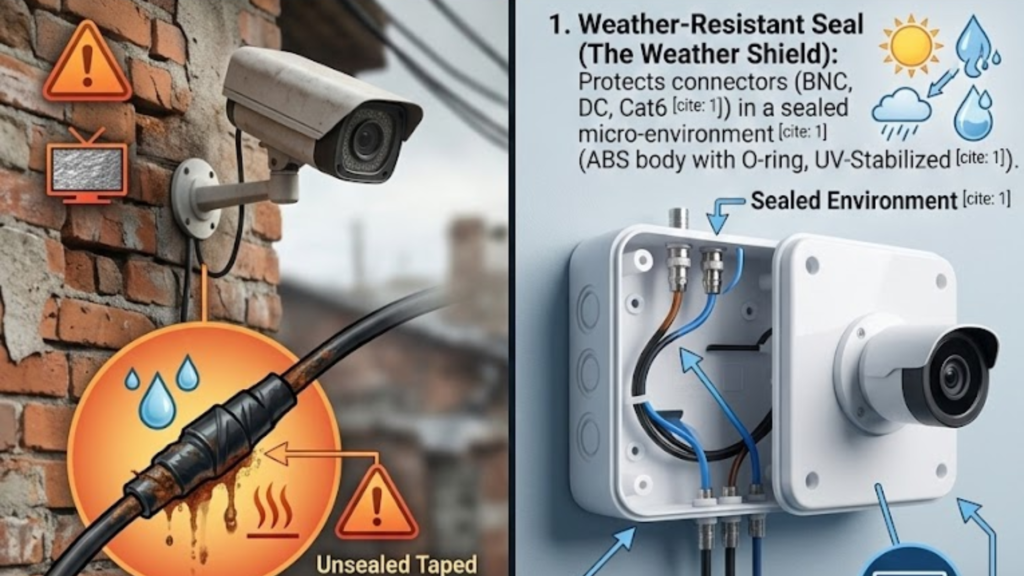 Understanding the Core Purpose: Why a "Junction Box" is Not Optional | CCTV camera junction box
