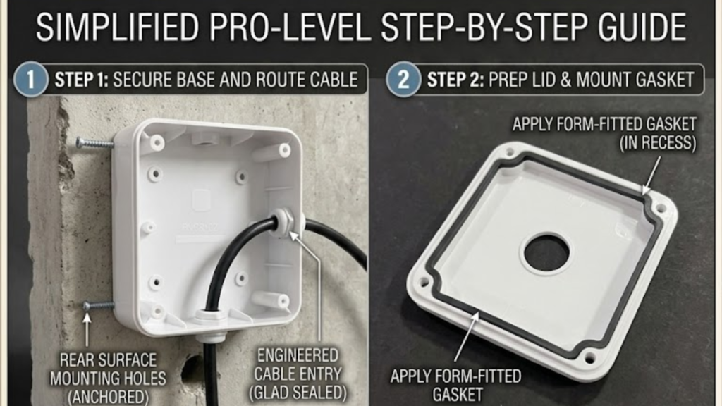 The Masterclass: How to Install an Outdoor Camera Junction Box Like a Pro