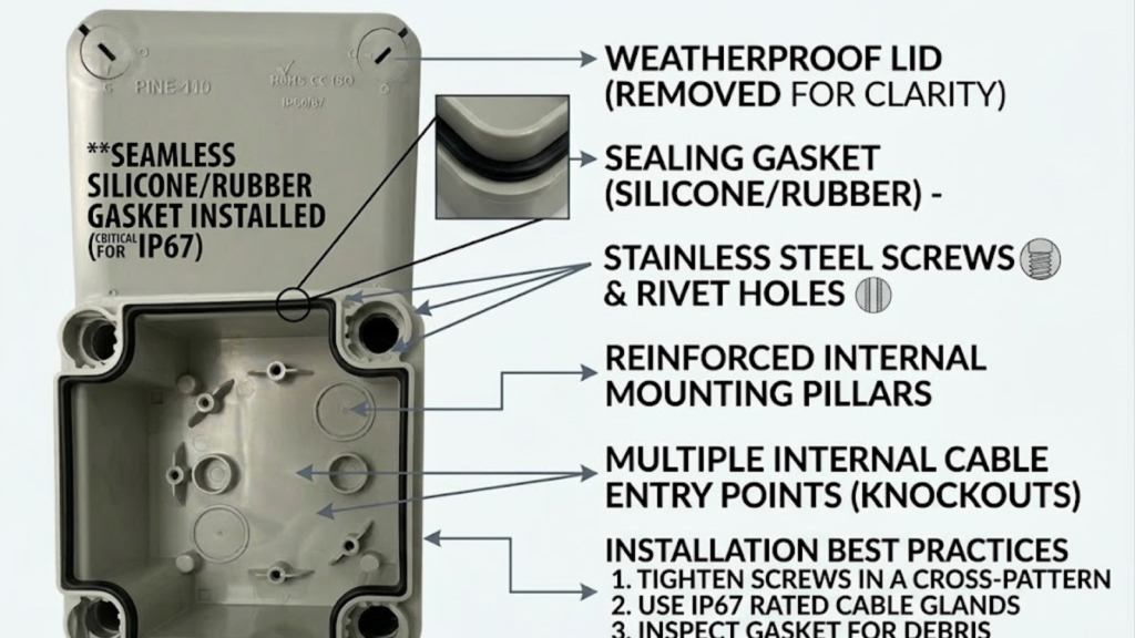 Advanced Installation Protocol: Ensuring Long-Term IP67 Integrity | IP67 rated junction box

