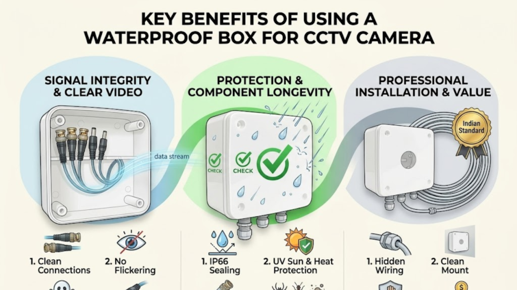 Key Benefits of Using a Waterproof Box for CCTV Camera