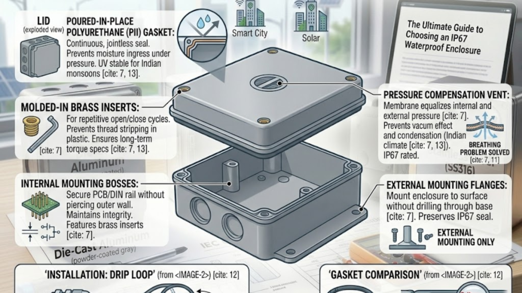 Critical Design Features: The Anatomy of a High-Performance IP67 Enclosure