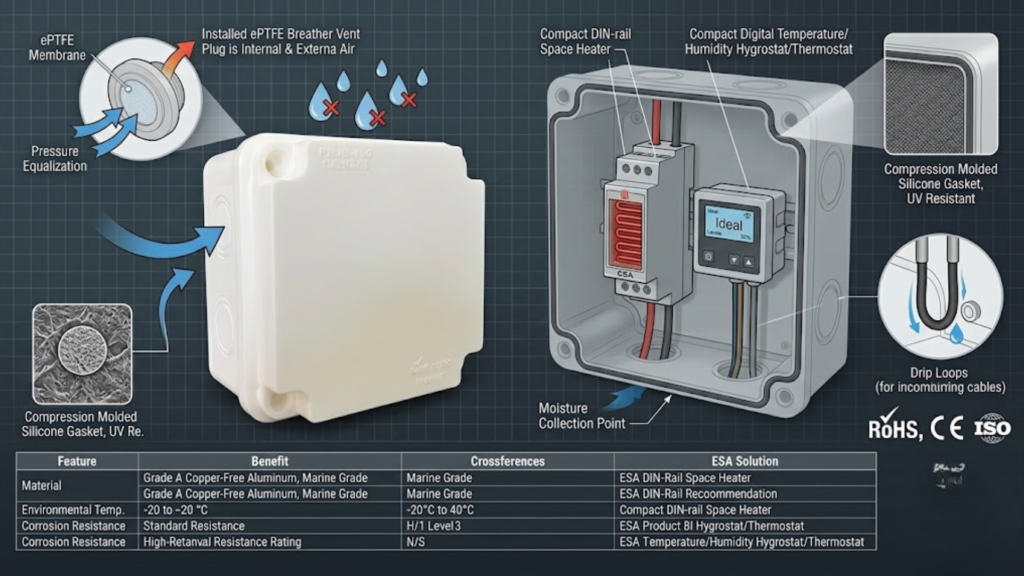 The Comprehensive Guide to Preventing Internal Condensation in Industrial IP67 Enclosures