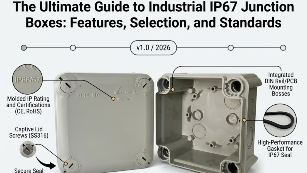 The Ultimate Guide to Industrial IP67 Junction Boxes: Features, Selection, and Standards