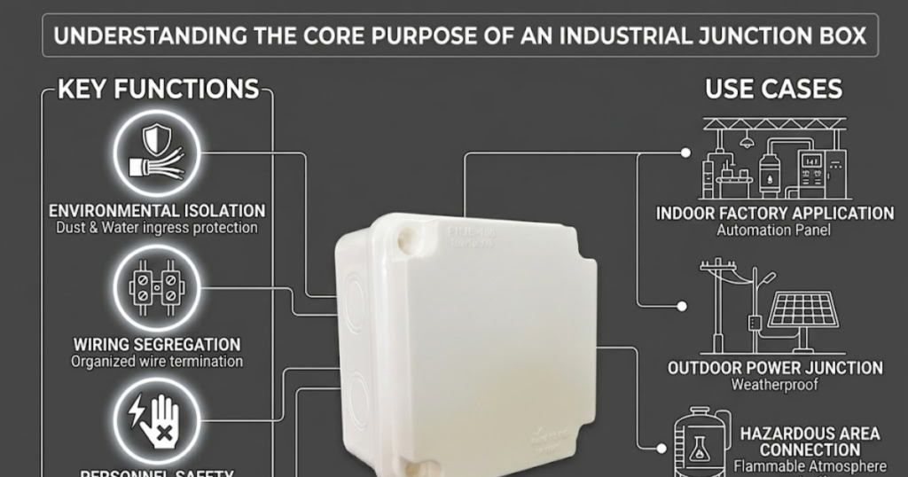 Understanding the Core Purpose of an Industrial Junction Box | industrial junction box