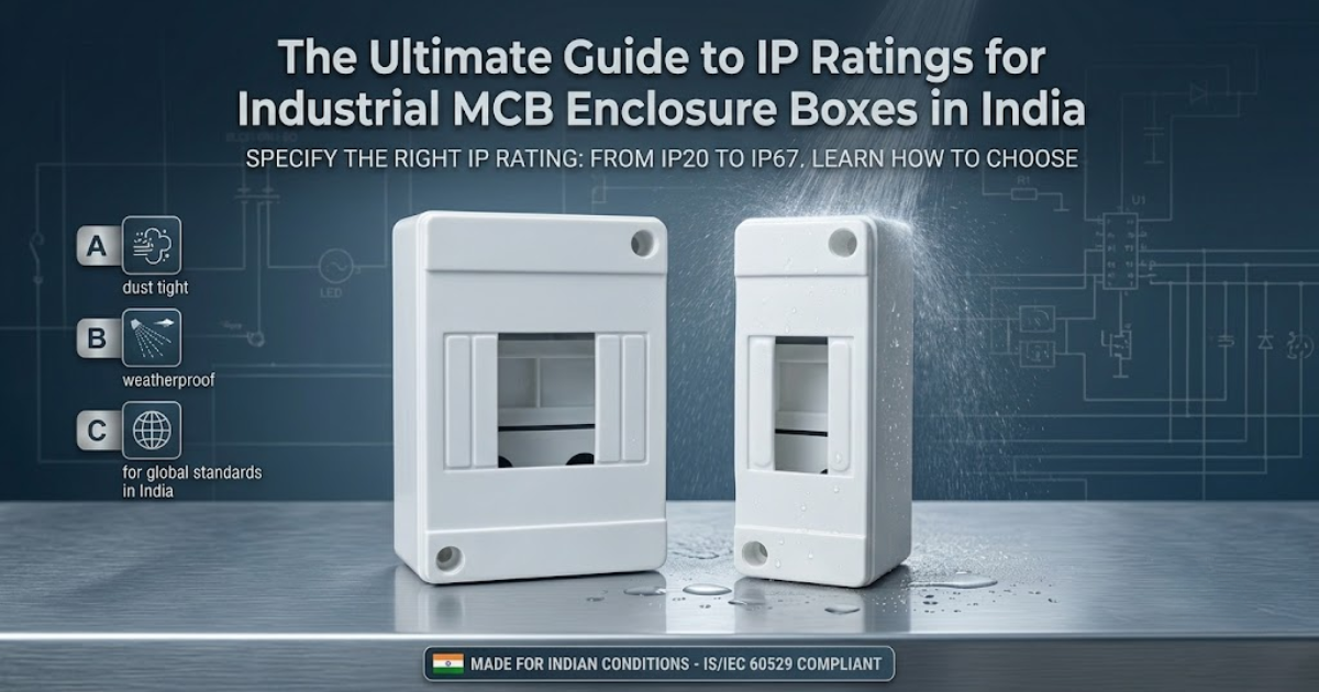The Ultimate Guide to IP Ratings for Industrial MCB Enclosure Boxes in India