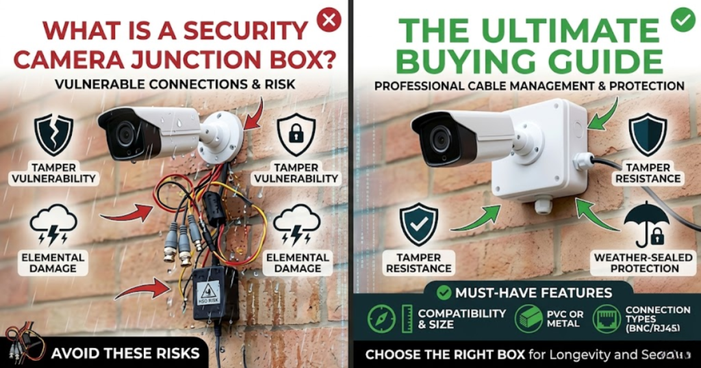 What is a Security Camera Junction Box and Why is it Non-Negotiable?