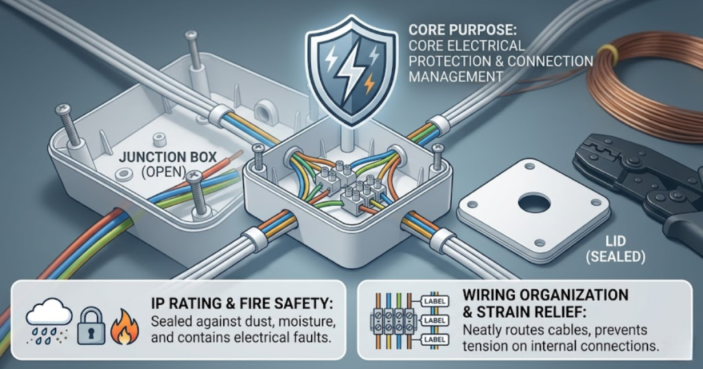 Understanding the Core Purpose of Industrial Junction Boxes | junction box electrical wiring