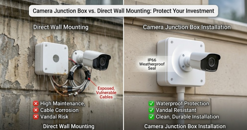 Camera Junction Box vs Direct Wall Mounting: Why It’s Worth the Investment