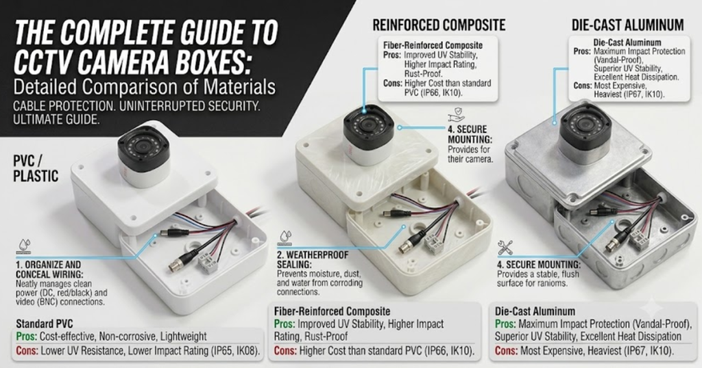 Detailed Comparison: CCTV Box Materials