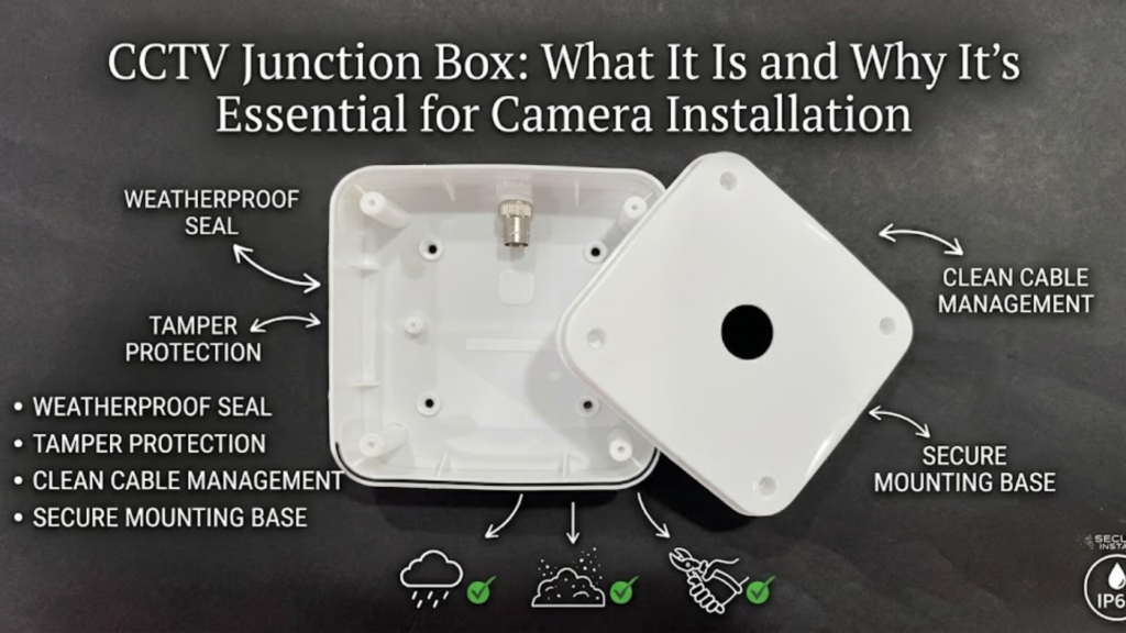 CCTV Junction Box: What It Is and Why It's Essential for Camera Installation