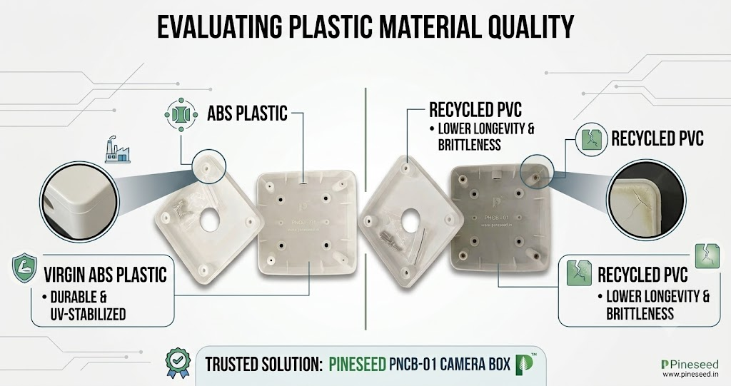 Evaluating Plastic Material Quality: ABS Plastic vs. Recycled PVC