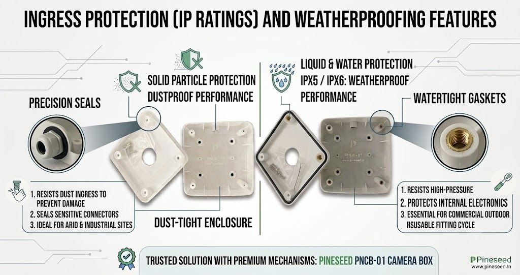 Ingress Protection (IP Ratings) and Weatherproofing Features
