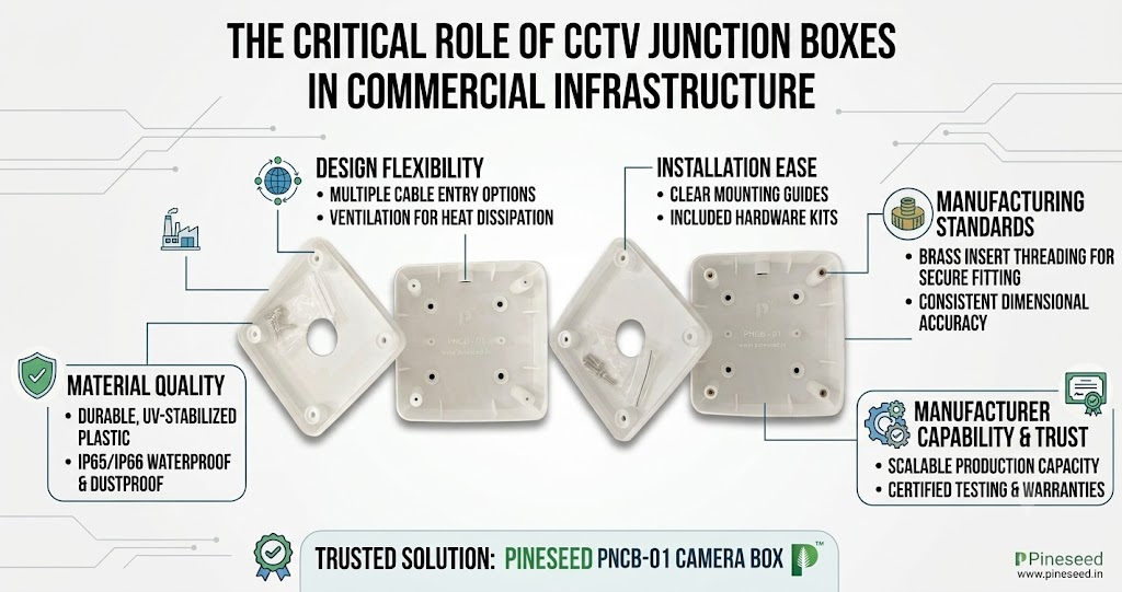 The Critical Role of CCTV Junction Boxes in Commercial Infrastructure